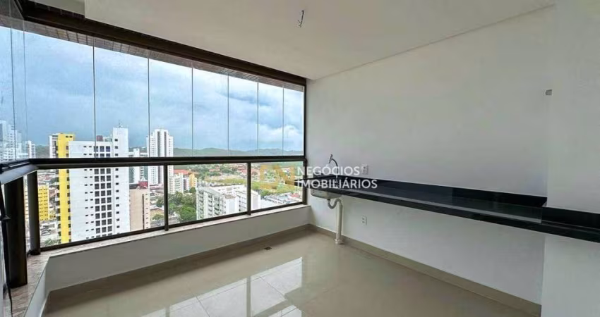 Apartamento em andar alto com 3 suítes e 4 vagas livres à venda, 120 m² por R$ 1.499.000 - Tirol - Natal/RN