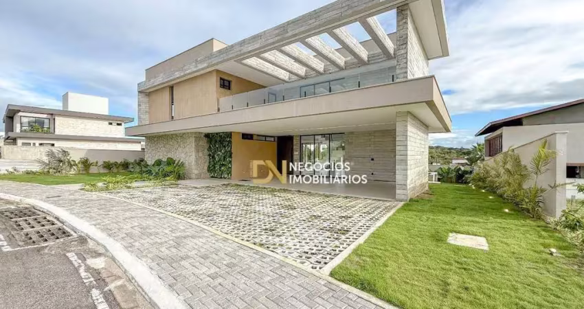 Casa com 4 dormitórios à venda, 392 m² por r$ 3.500.000,00 - nova parnamirim - parnamirim/rn