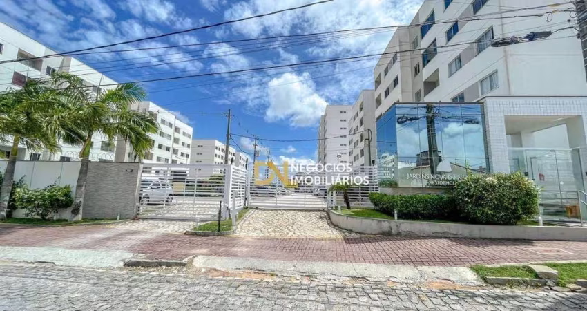 Apartamento Jardins Nova Parnamirim com 2/4 uma suíte à venda, 60 m² por R$ 275.000 - Nova Parnamirim - Parnamirim/RN