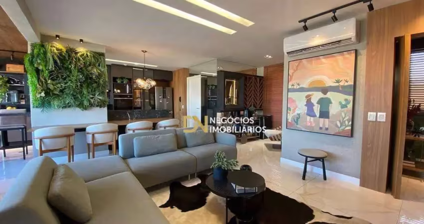 Apartamento com 3 dormitórios à venda, 136 m² por r$ 1.650.000,00 - lagoa nova - natal/rn