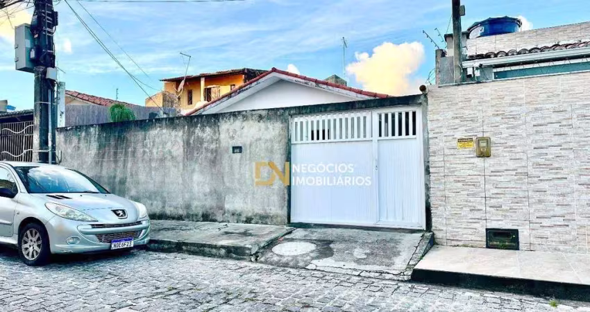 Casa com 3 dormitórios à venda, 84 m² por r$ 250.000,00 - nova parnamirim - parnamirim/rn