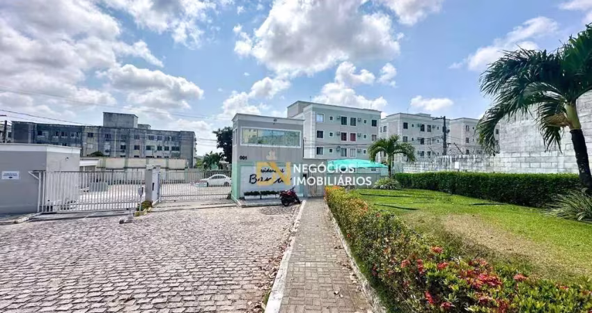 Apartamento com 2 dormitórios à venda, 80 m² por r$ 190.000 - nova parnamirim - parnamirim/rn