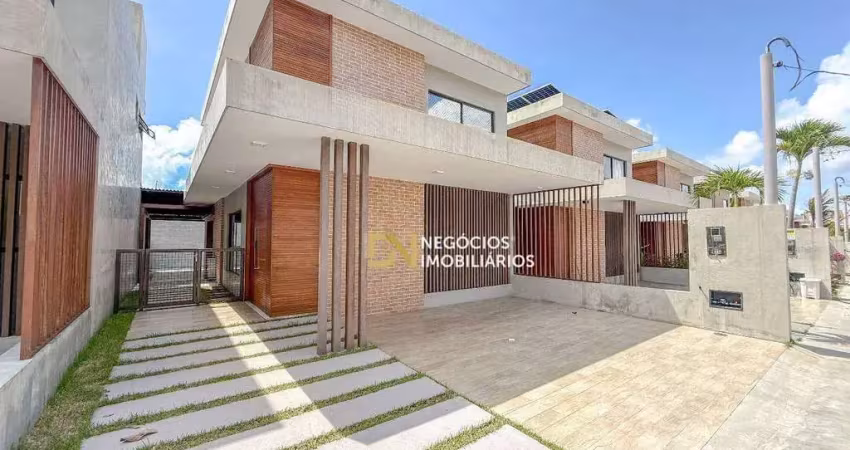 Casa com 3 dormitórios para alugar, 125 m² por r$ 6.000,00/mês - ponta negra - natal/rn