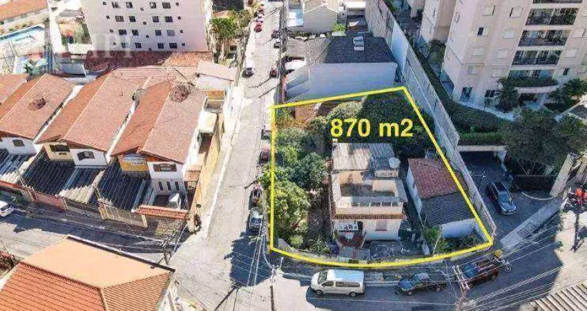 Terreno à venda, 870 m² por r$ 2.099.000,00 - parque mandaqui - são paulo/sp