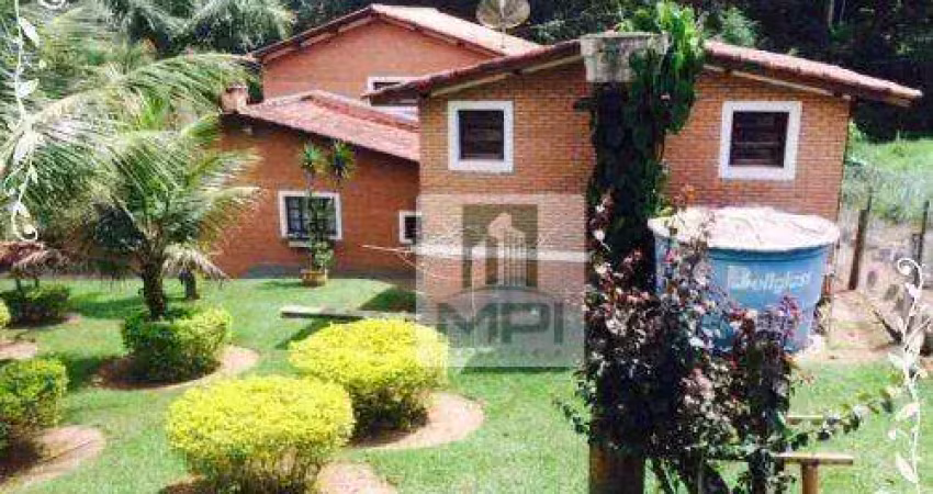 Chácara com 3 dormitórios à venda, 2500 m² por r$ 1.300.000,00 - caceia - mairiporã/sp