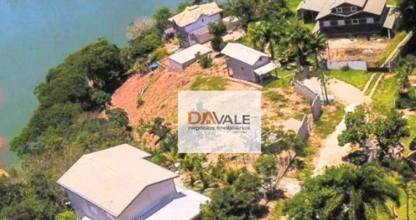 Chácara com 1 dormitório, sala, cozinha com vista para represa  à venda, 2300 m² por R$ 280.000 - Zona Rural - Paraibuna/SP