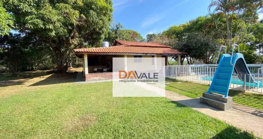 Chácara com 2 casas à venda, 3200 m² por r$ 430.000 - chácaras nogueira - caçapava/sp