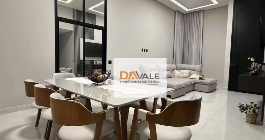 Casa à venda, 182 m² por r$ 1.220.000,00 - reserva do vale - caçapava/sp