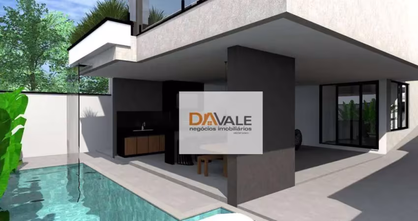 Sobrado à venda, 240 m² por r$ 1.280.000,00 - reserva do vale - caçapava/sp