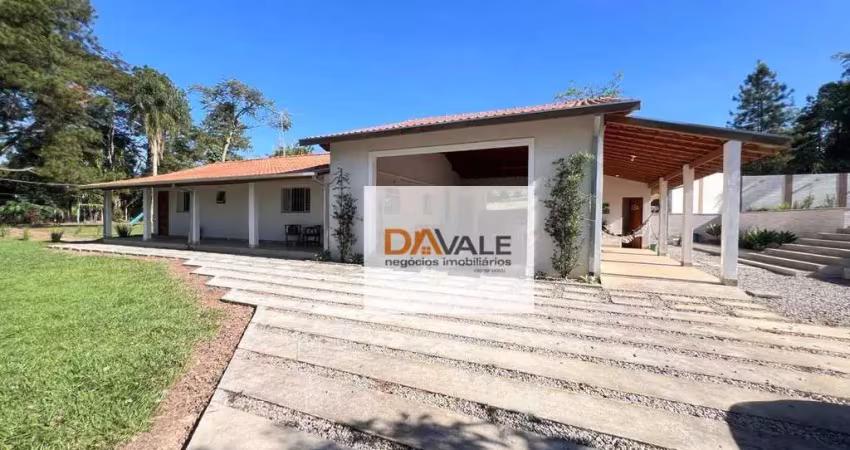 Chácara com 3 dormitórios escriturada à venda, 5100 m² por r$ 800.000 - chácara itamarati - caçapava/sp