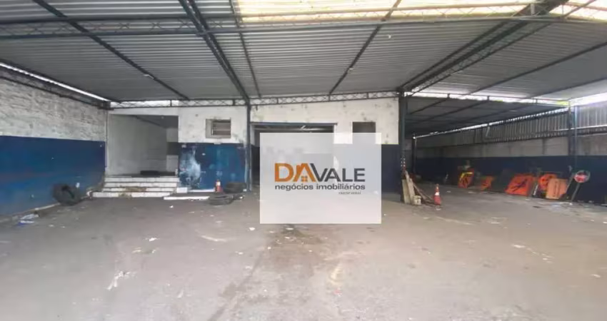 Galpão para alugar, 647 m² por r$ 4.400,00/mês - vila menino jesus - caçapava/sp