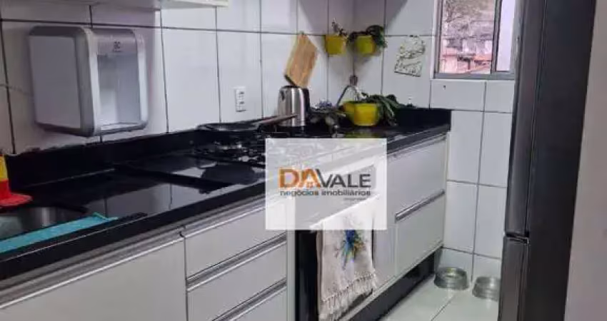 Apartamento à venda, 48 m² por r$ 196.000,00 - campos elíseos - taubaté/sp