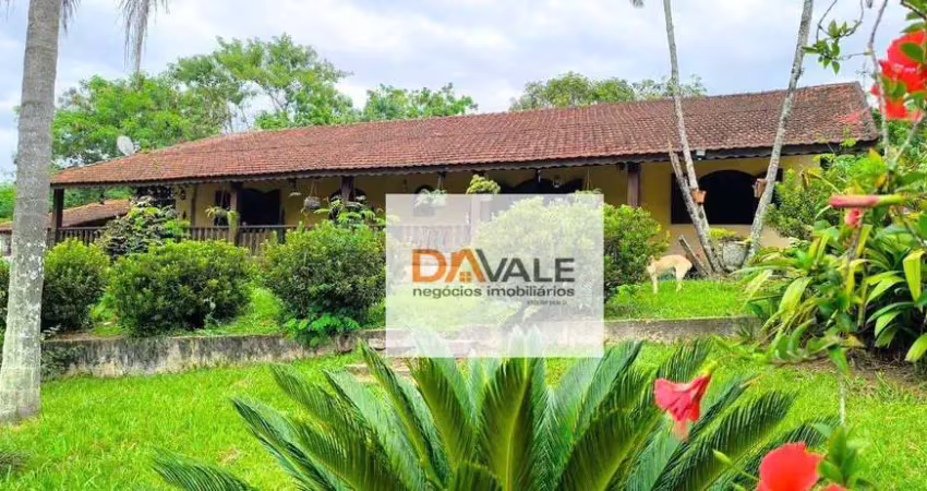 Chácara à venda, 5025 m² por r$ 690.000,00 - recreio mantiqueira - caçapava/sp