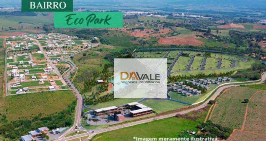 Terreno à venda, 258 m² por r$ 212.000,00 - condomínio ecopark sunset - caçapava/sp