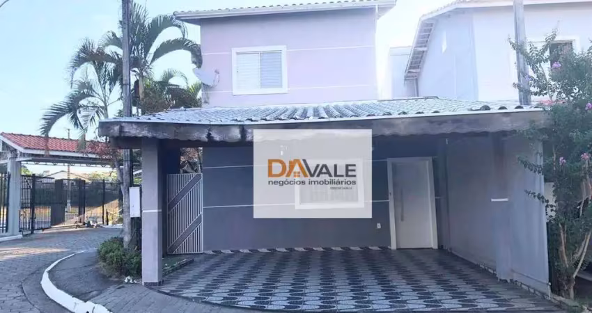 Sobrado em condomínio com 2 dormitórios e edícula à venda, 175 m² por r$ 415.000 - vila bandeirantes - caçapava/sp
