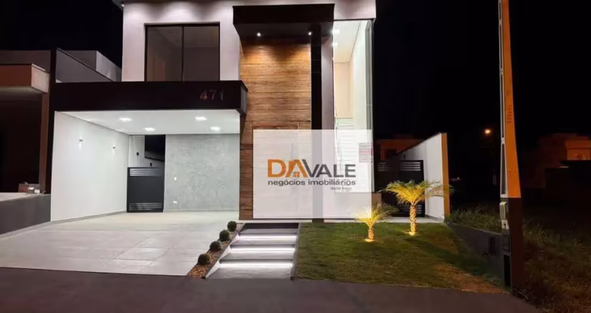 Sobrado à venda, 244 m² por r$ 1.270.000,00 - reserva do vale - caçapava/sp