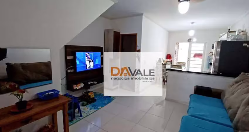 Sobrado com 2 dormitórios suíte à venda por r$ 295.000 - village das flores - caçapava/sp