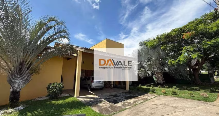 Casa com 3 suítes, 284 m² - venda por r$ 1.850.000 ou aluguel por r$ 7.000/mês - condomínio terras do vale - caçapava/sp