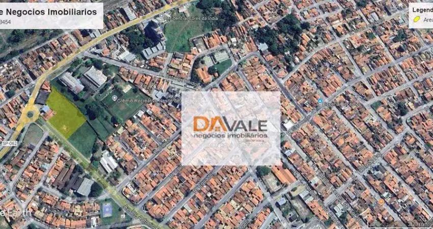 Terreno à venda, 6393 m² por r$ 14.064.600,00 - vila bandeirantes - caçapava/sp
