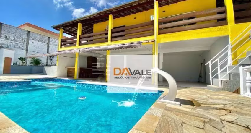 Chácara com 2 dormitórios à venda, 1000 m² por r$ 600.000,00 - recreio mantiqueira - caçapava/sp