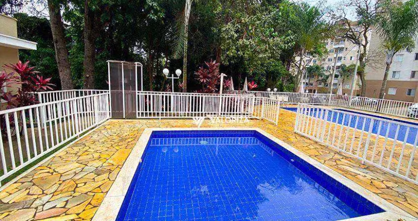 Apartamento com 2 dormitórios para alugar, 53 m² por r$ 1.967,07/mês - condomínio villagio di veneto - sorocaba/sp