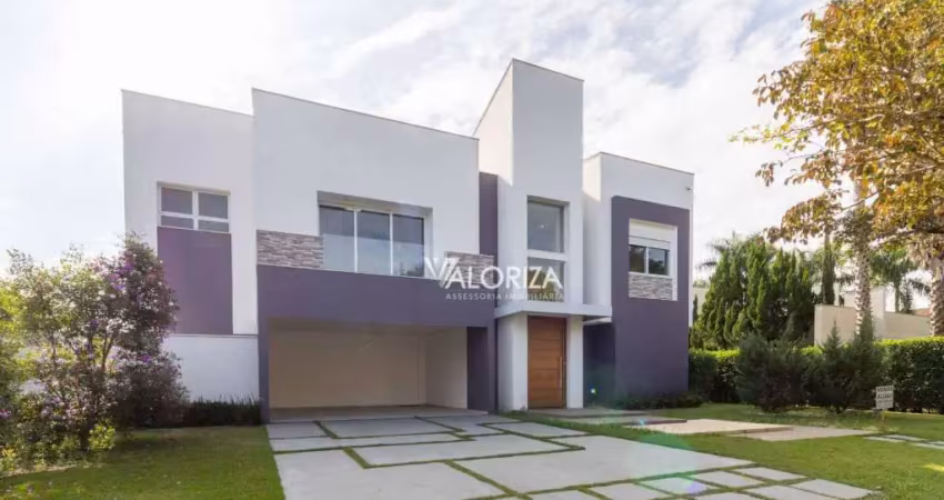 Casa com 4 dormitórios à venda, 550 m² por r$ 9.500.000,00 - condomínio residencial lago azul golf club - araçoiaba da serra/sp