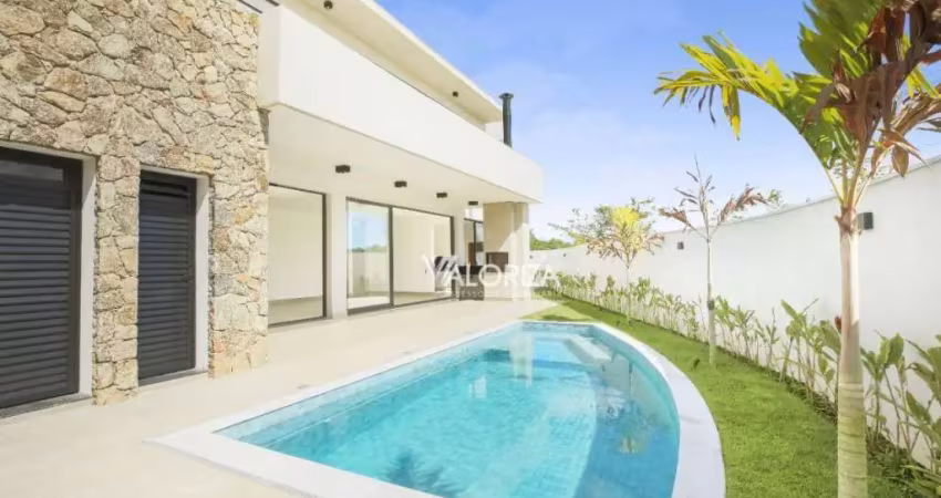 Casa com 3 dormitórios à venda, 201 m² por r$ 2.490.000,00 - condomínio chácara ondina - sorocaba/sp