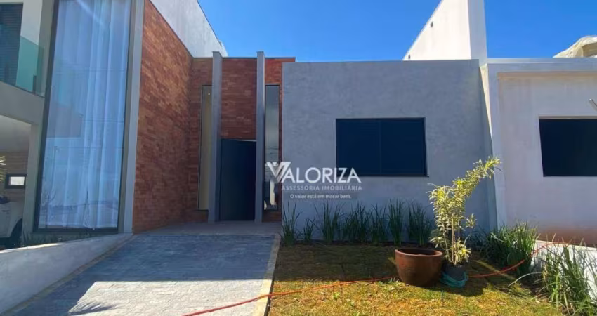 Casa com 3 dormitórios à venda, 105 m² por R$ 590.000,00 - Condomínio Villagio Ipanema I - Sorocaba/SP