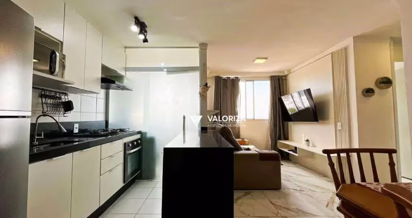 Apartamento com 2 dormitórios à venda, 42 m² por r$ 265.000,00 - ibiti royal park - sorocaba/sp