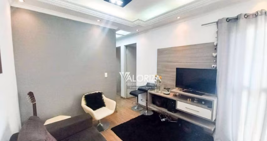 Apartamento com 2 dormitórios à venda, 53 m² por R$ 205.000,00 - Condomínio Residencial Morar e Viver Giardino - Sorocaba/SP