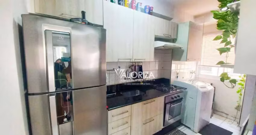 Apartamento com 2 dormitórios à venda, 53 m² por r$ 205.000,00 - condomínio residencial morar e viver giardino - sorocaba/sp
