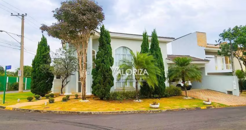 Casa com 3 quartos para alugar, 380 m² por r$ 9.224/mês - condomínio village saint claire - sorocaba/sp