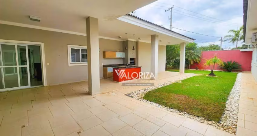 Casa com 3 quartos para alugar, 380 m² por r$ 9.224/mês - condomínio village saint claire - sorocaba/sp