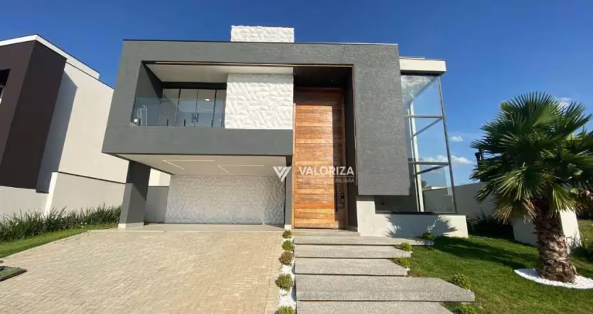 Casa com 3 dormitórios à venda, 313 m² por r$ 2.850.000,00 - alphaville nova esplanada - votorantim/sp