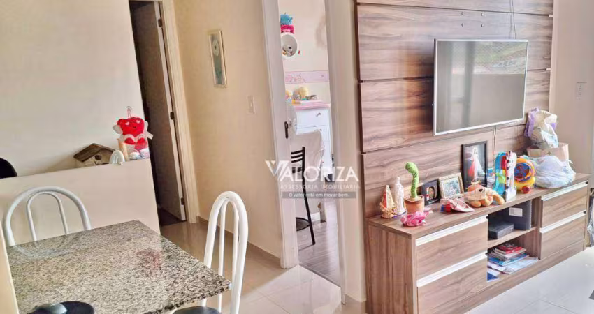 Apartamento com 2 dormitórios à venda, 53 m² por R$ 275.000,00 - Residencial Pássaros da Amazônia - Sorocaba/SP