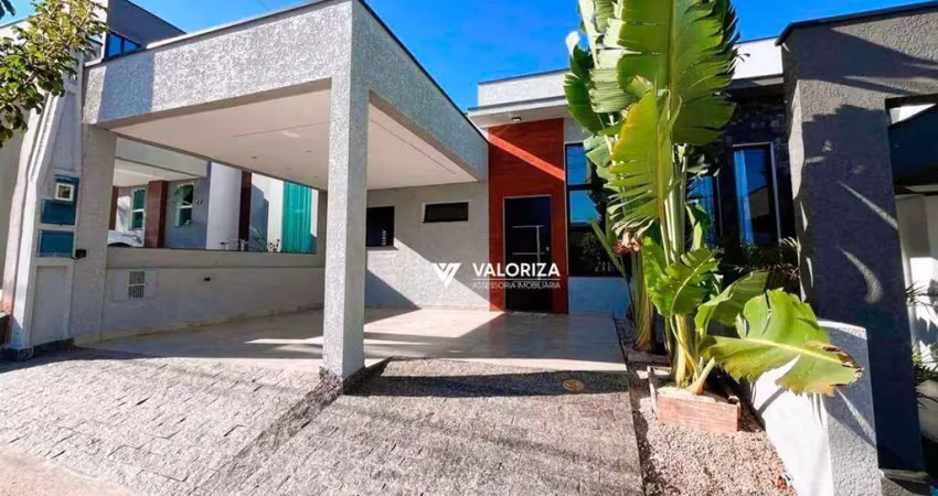 Casa com 3 quartos, sendo 1 suíte à venda, 114 m² por r$ 650.000 - horto florestal villagio - sorocaba/sp