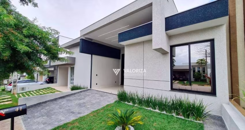 Casa com 3 dormitórios à venda, 107 m² por R$ 798.000,00 - Condomínio Terras de São Francisco - Sorocaba/SP