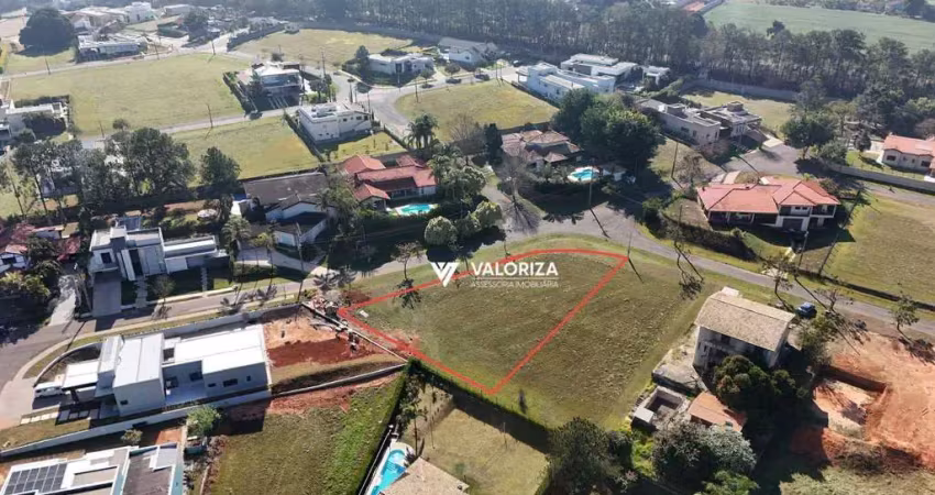 Terreno à venda, 1460 m² por r$ 390.000,00 - condomínio vale do lago - sorocaba/sp