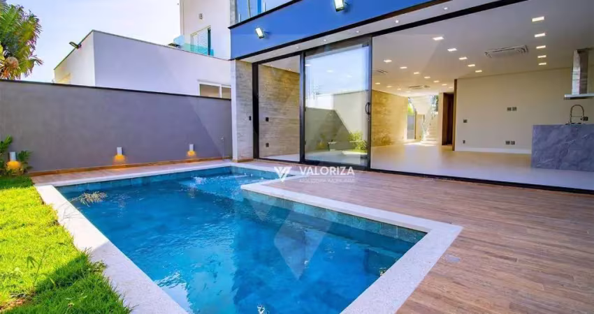 Casa com 4 dormitórios à venda, 376 m² por r$ 4.500.000,00 - alphaville nova esplanada - votorantim/sp