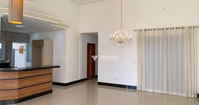 Casa com 3 dormitórios para alugar, 190 m² por r$ 6.095,00/mês - condomínio golden park alpha - sorocaba/sp