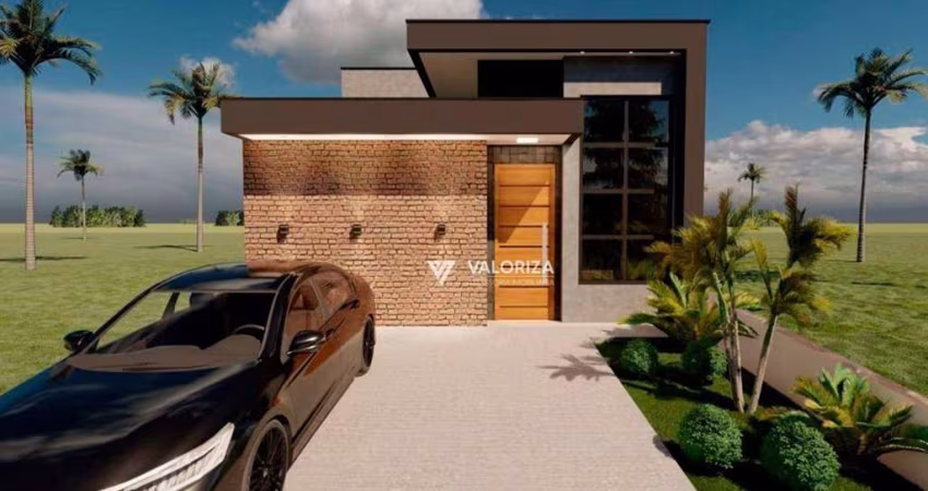 Casa à venda, 102 m² por R$ 600.000,00 - Condomínio Residencial Jardim - Sorocaba/SP