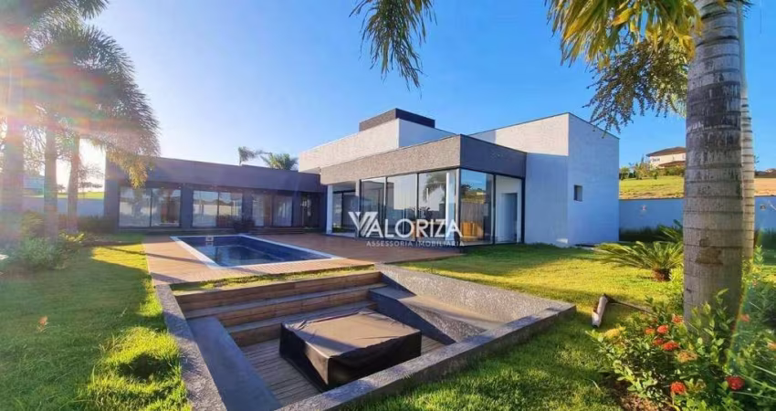 Casa com 4 dormitórios, 486 m² - venda por R$ 4.500.000,00 ou aluguel por R$ 26.380,00/mês - Residencial Saint Patrick - Sorocaba/SP