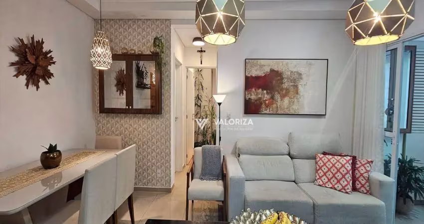 Apartamento com 2 dormitórios à venda, 66 m² por r$ 765.000,00 - condominio villa lobos - sorocaba/sp