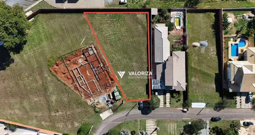 Terreno à venda, 1389 m²  - residencial village ipanema 1 - araçoiaba da serra/sp