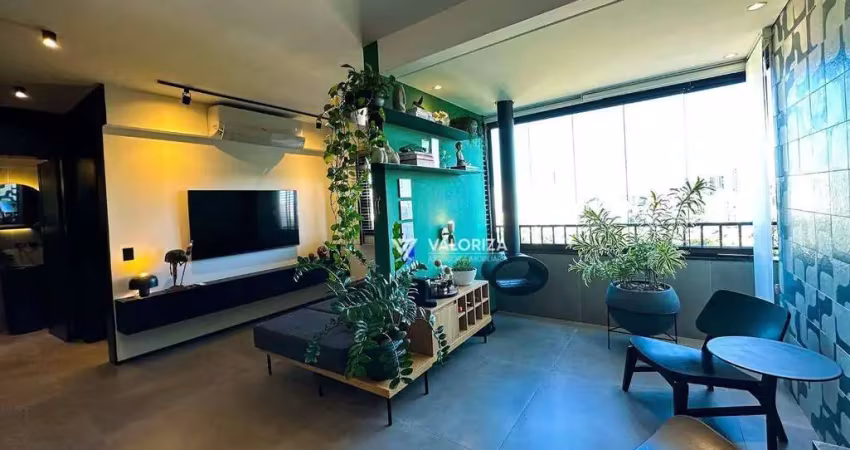 Apartamento com 2 dormitórios à venda, 69 m² por r$ 800.000,00 - jardim américa - sorocaba/sp