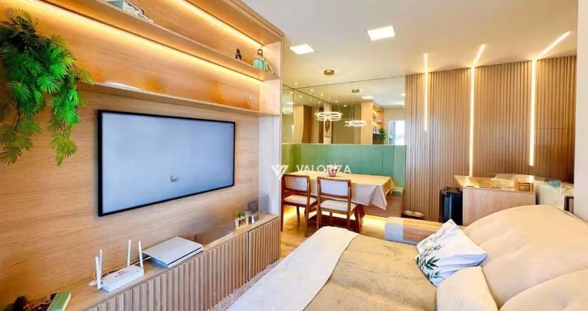 Apartamento com 2 dormitórios à venda, 63 m² por r$ 499.000 - residencial natural park - sorocaba/sp