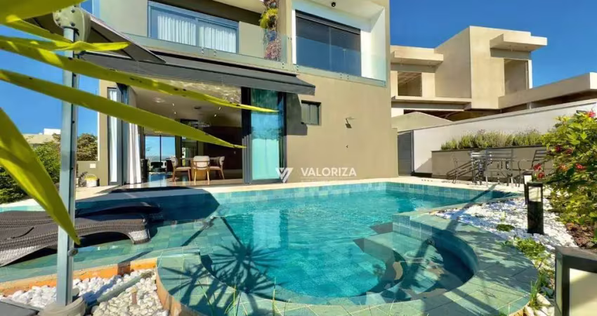 Casa com 3 dormitórios, 401 m² - venda por r$ 4.700.000,00 ou aluguel por r$ 23.900,00/mês - alphaville nova esplanada - votorantim/sp