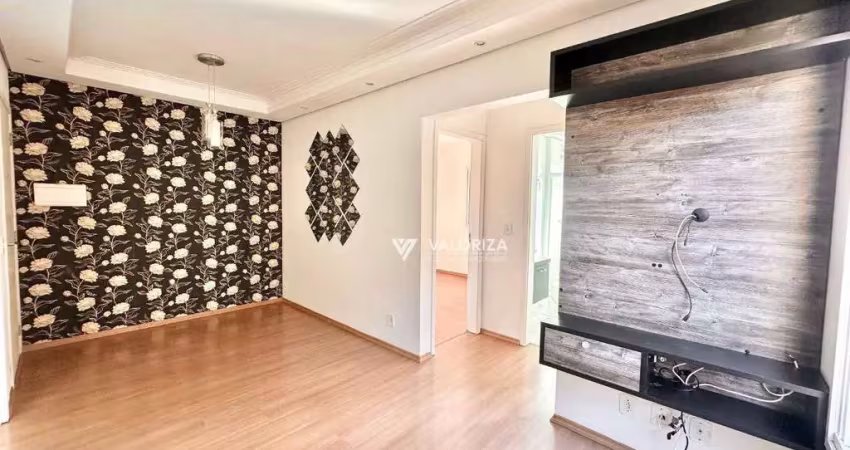 Apartamento com 2 dormitórios para alugar, 53 m² por r$ 1.590,00/mês - jardim vera cruz - sorocaba/sp