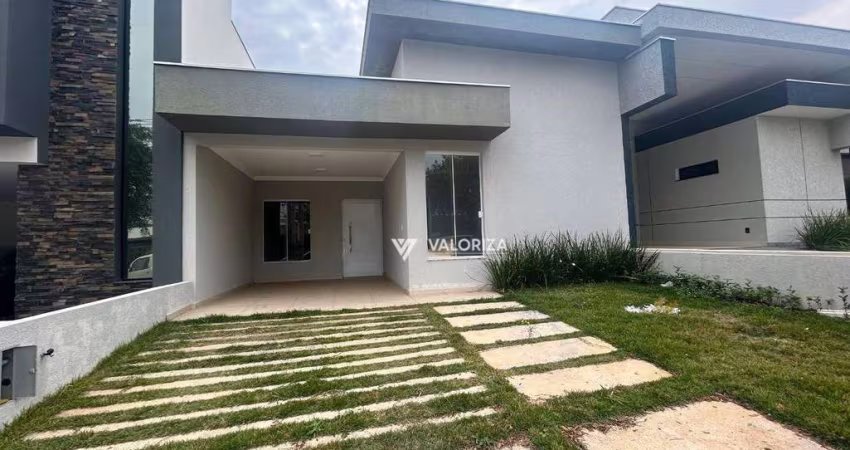 Casa com 3 dormitórios à venda, 112 m² por R$ 680.000,00 - Condomínio Terras de São Francisco - Sorocaba/SP
