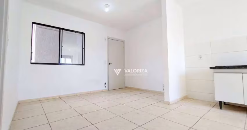 Apartamento com 2 dormitórios à venda, 42 m²  - centro - votorantim/sp